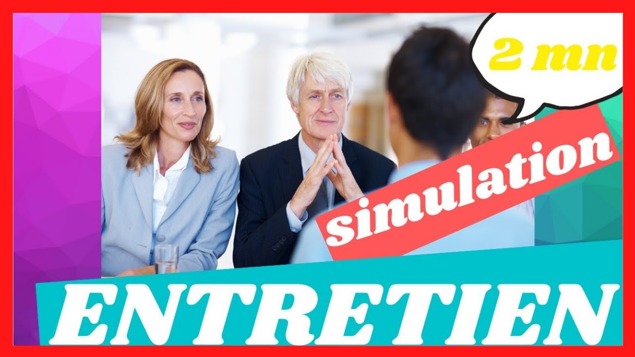 ENTRETIEN D'EMBAUCHE: SE PRESENTER EN 2 MINUTES (simulation et conseils)  Régis the Recruiter✅