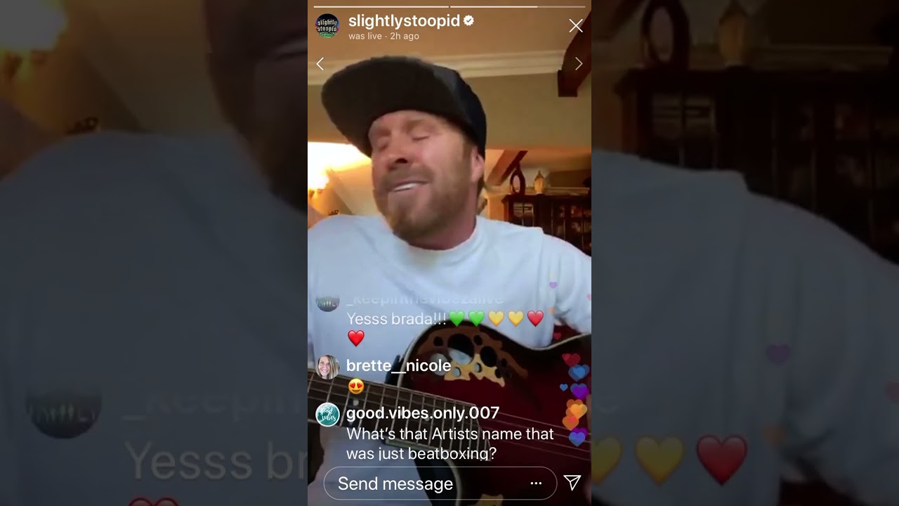 Kyle from Slightly Stoopid ~ Ladders ~ Mac Miller Cover ~ 4/20/20