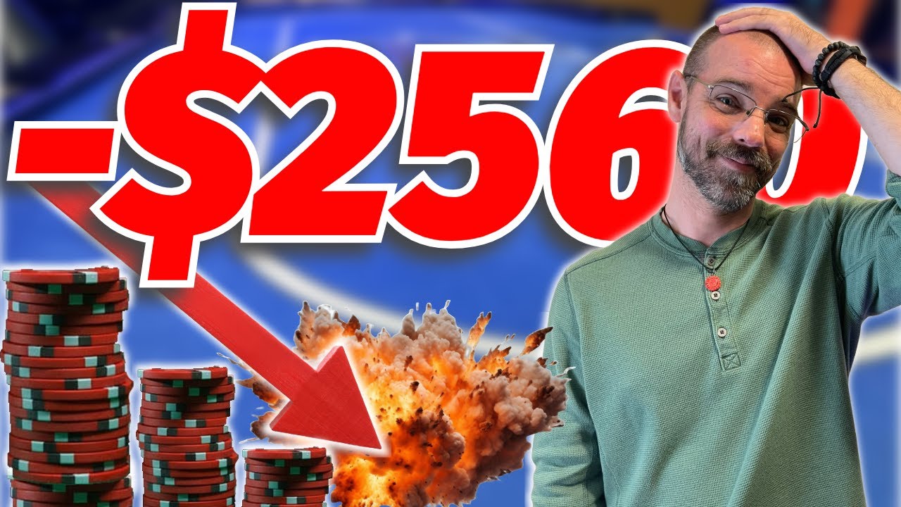 I Lose The Biggest Pot I've Ever Played In 1/3 No Limit Poker Vlog #22