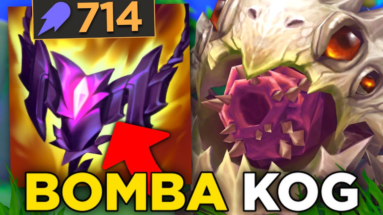 Kog'Maw pod ONESHOTA niszczy każdegow League of Legends