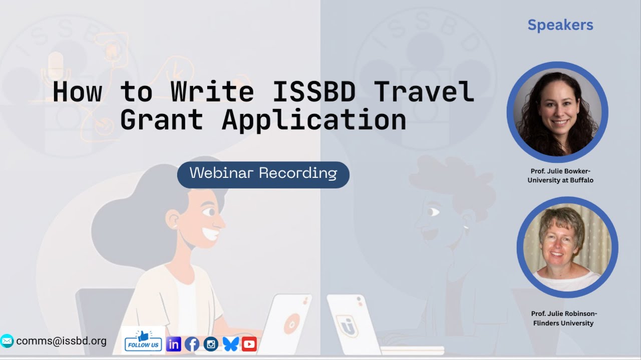 How to Write ISSBD Travel Grant Applications