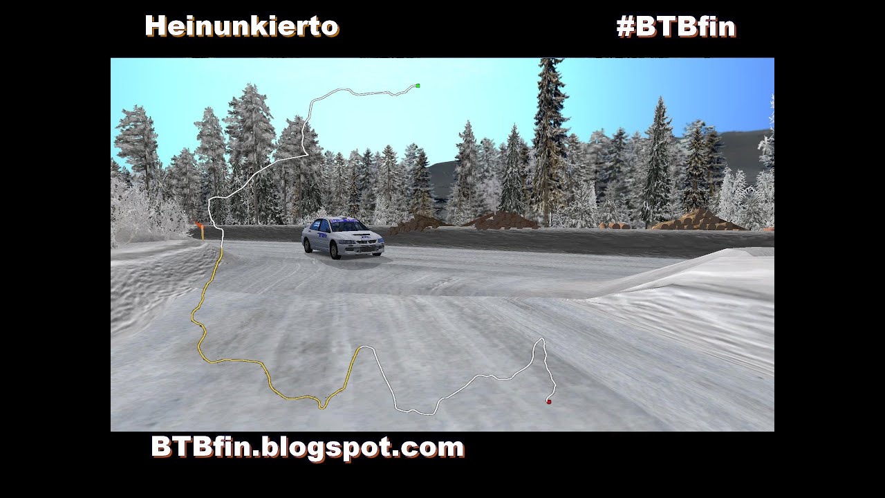 Heinunkierto 23km WIP Arctic Lapland Rally Tunturiralli stage by BTBfin