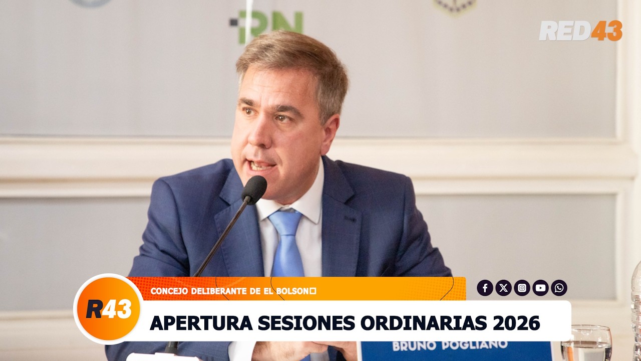 COMARCA ANDINA - APERTURA SESIONES ORDINARIAS 2026