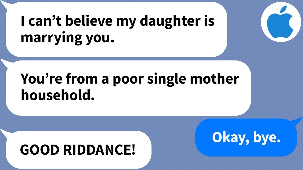 【Apple】My son's future MIL humiliates me, so I left with my son... Then this happened...