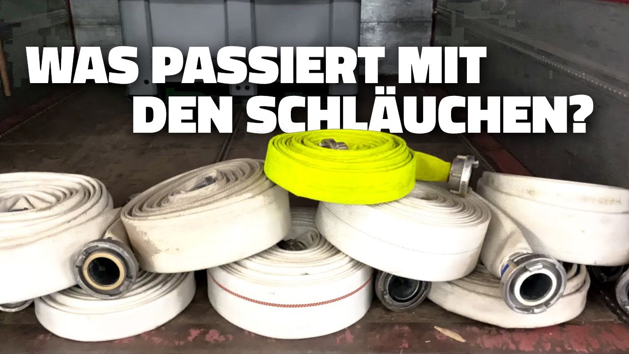 Was passiert mit den Schläuchen nach dem Einsatz? | Freiwillige Feuerwehr Offenbach/Queich