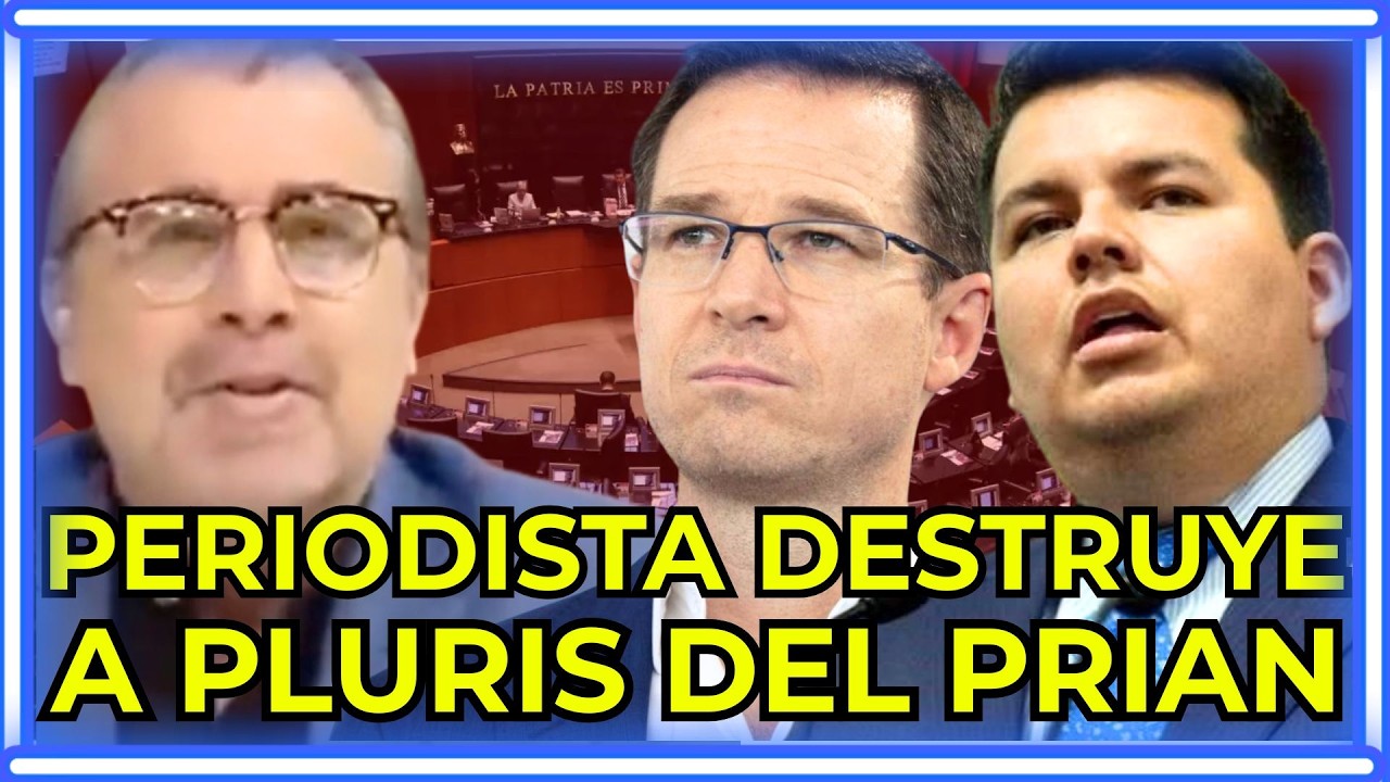 ¡HUMILLADOS! Periodista hace pedazos a pluris del PRIAN por no representar al pueblo de México