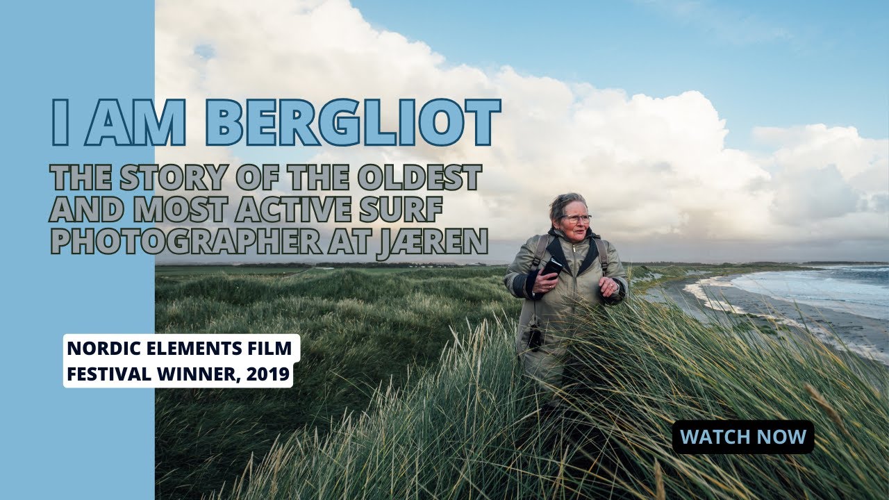 I am Bergliot | FULL MOVIE, SUBS | The oldest surf photographer in Norway | Film festival winner