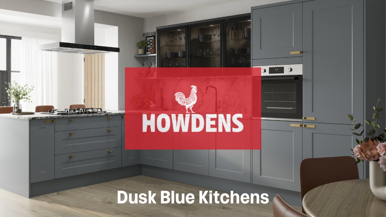 Howdens Dusk Blue Kitchen Colourways