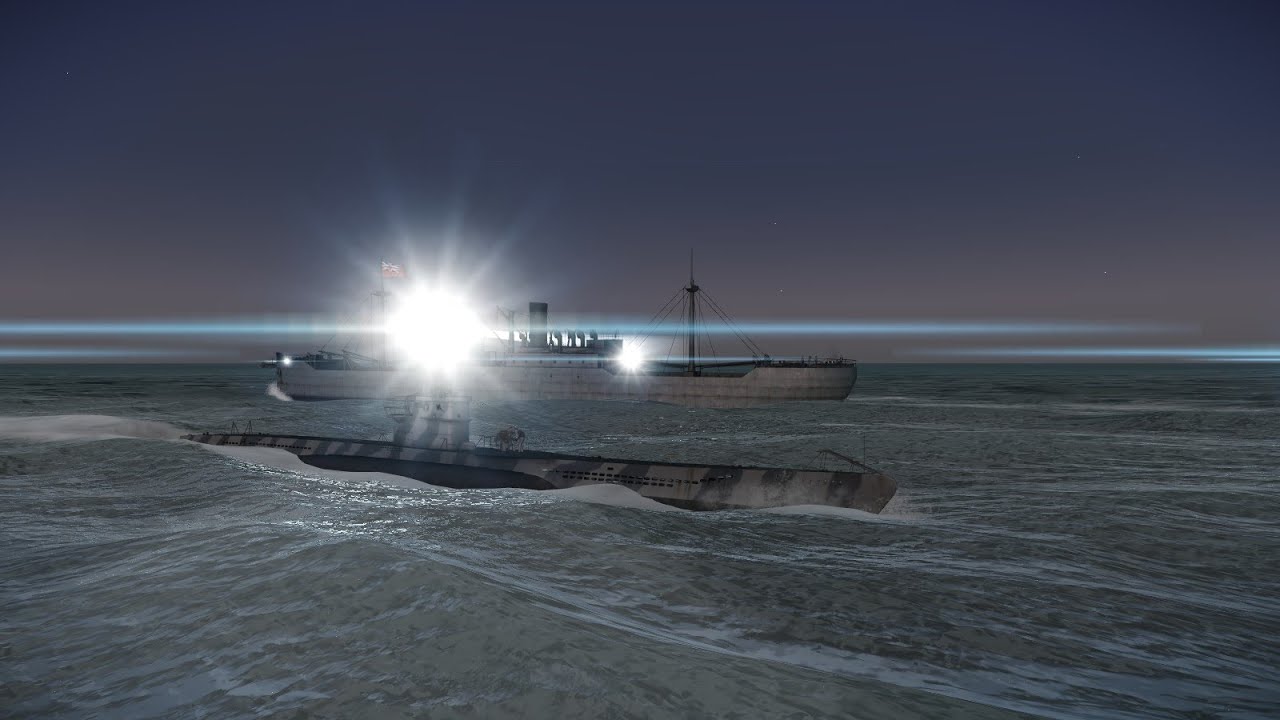 Silent Hunter V: Battle of the Atlantic.Сток.№14.ПОРВАЛИ БОЛЬШОЙ КОНВОЙ!