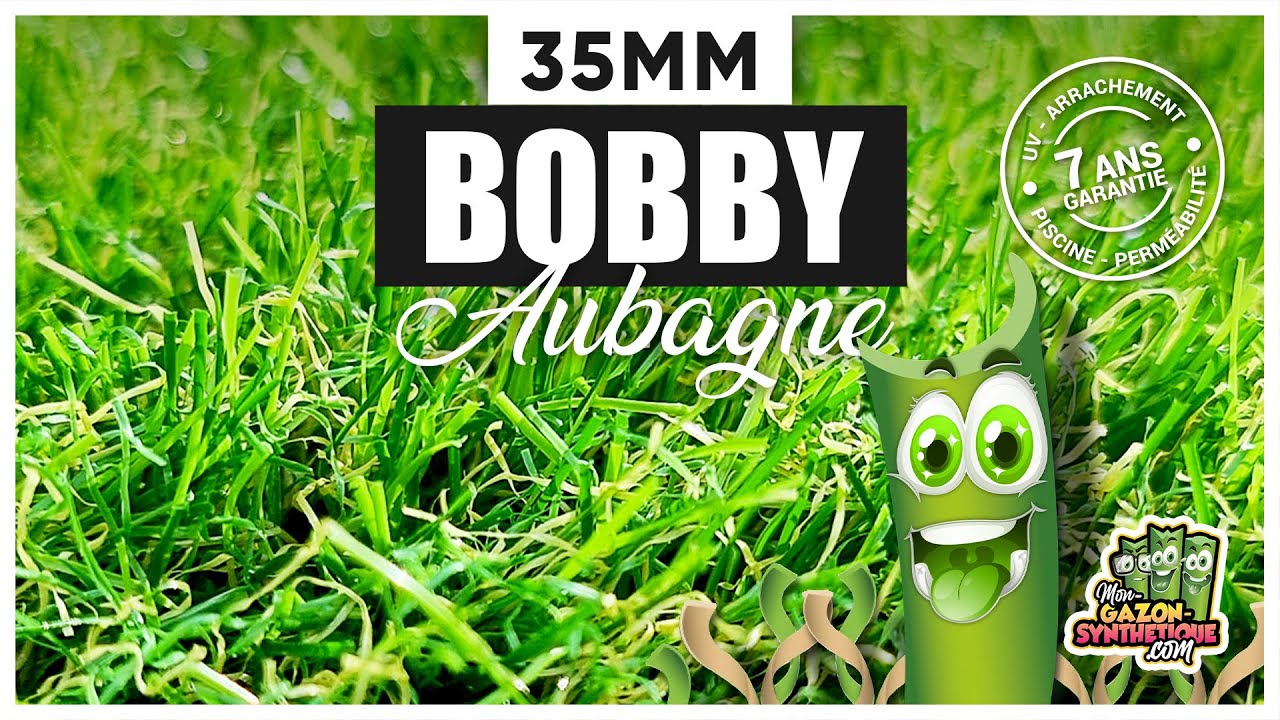 Gazon Synth&eacute;tique Bobby-Aubagne 35mm : Le petit qui a tout d'un grand !
