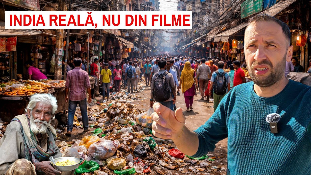 ȘOCUL VIEȚII ÎN INDIA: Realitatea din stradă, fără pic de cenzură și fără editare ( Delhi )