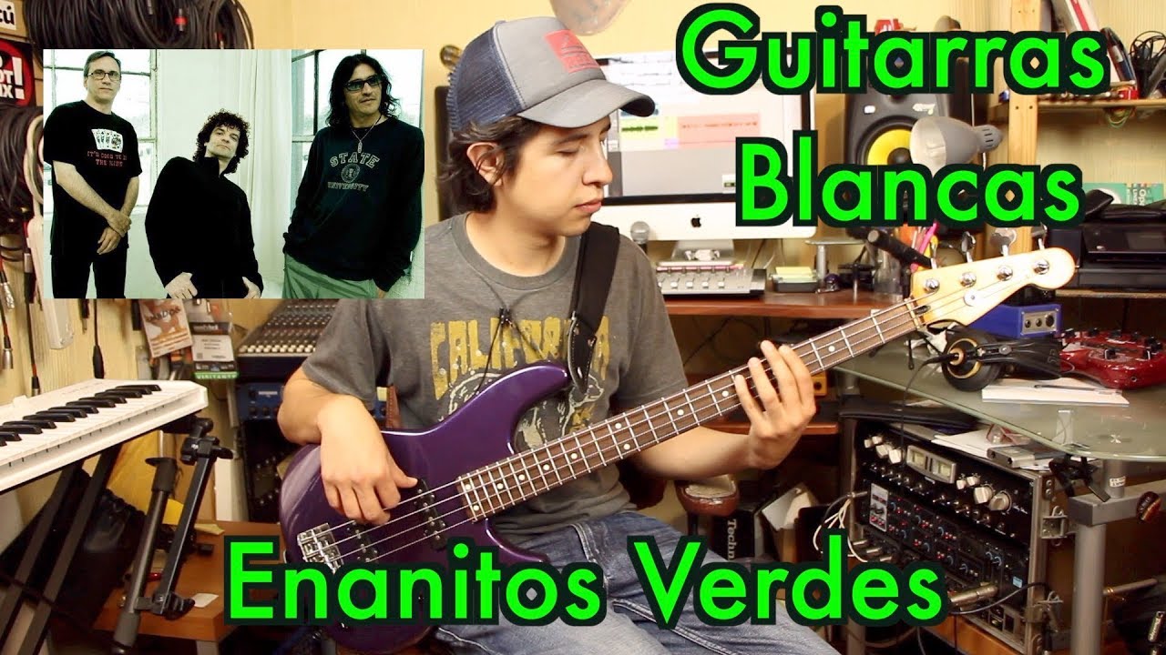 Como tocar Guitarras Blancas en Bajo | Tabs | Enanitos Verdes | Hugo Zerecero