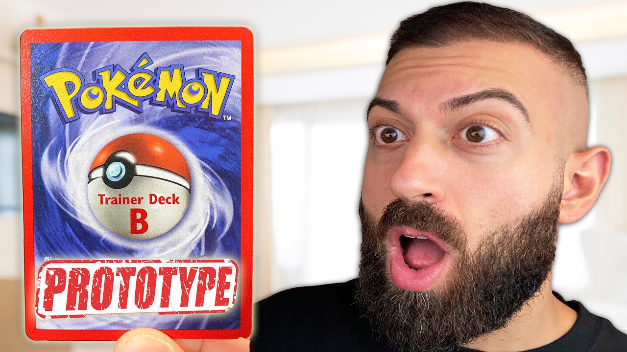 Unboxing $8,000 PROTOTYPE Pokemon Cards | NOT FOR RESALE