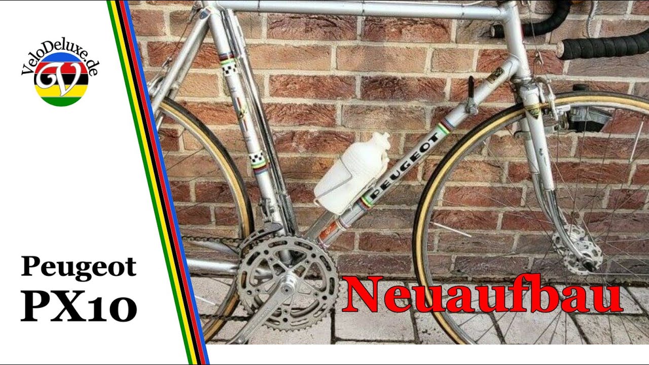 Peugeot PX10 Rennrad -  Teil 1 Vorstellung und erste Schritte