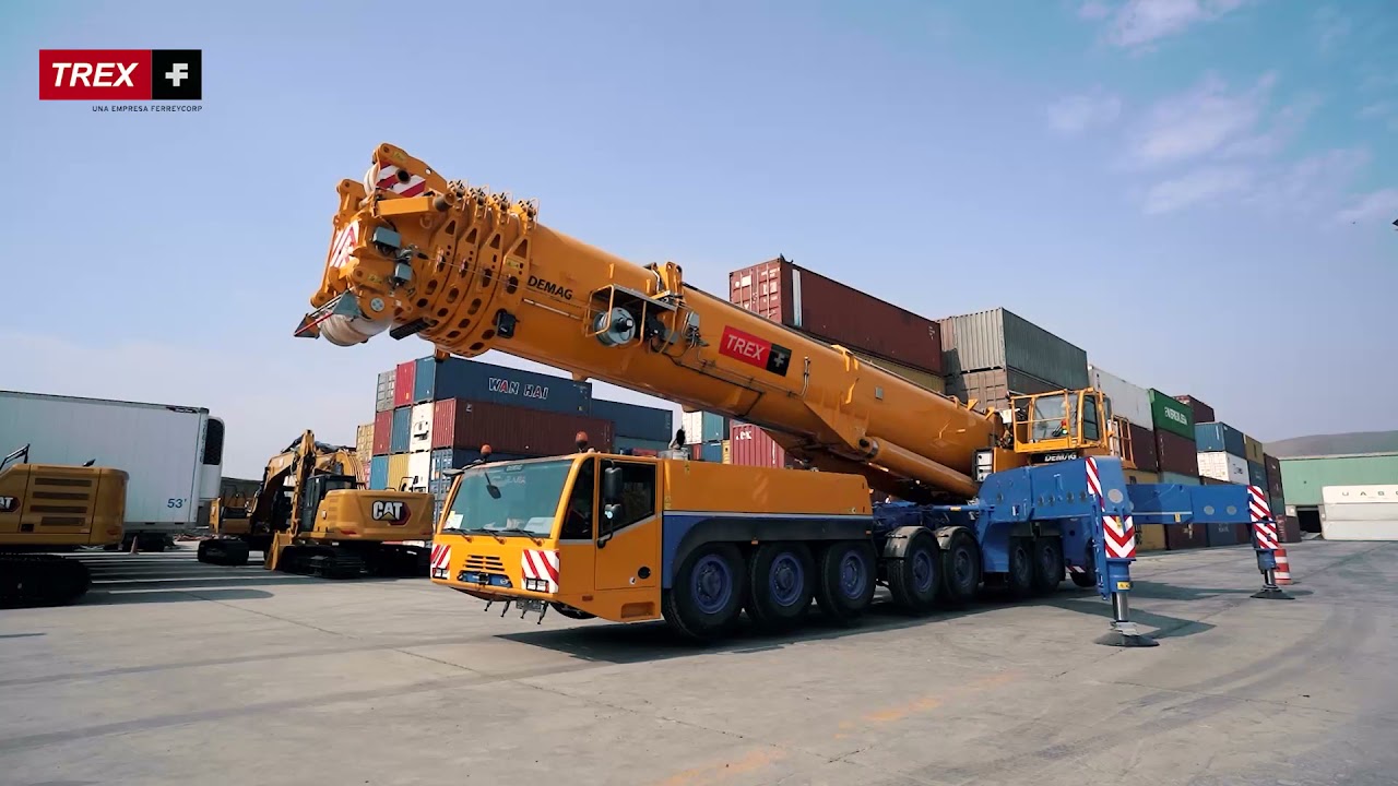 ¡Conoce la Grúa Demag AC500: la más compacta de su clase!
