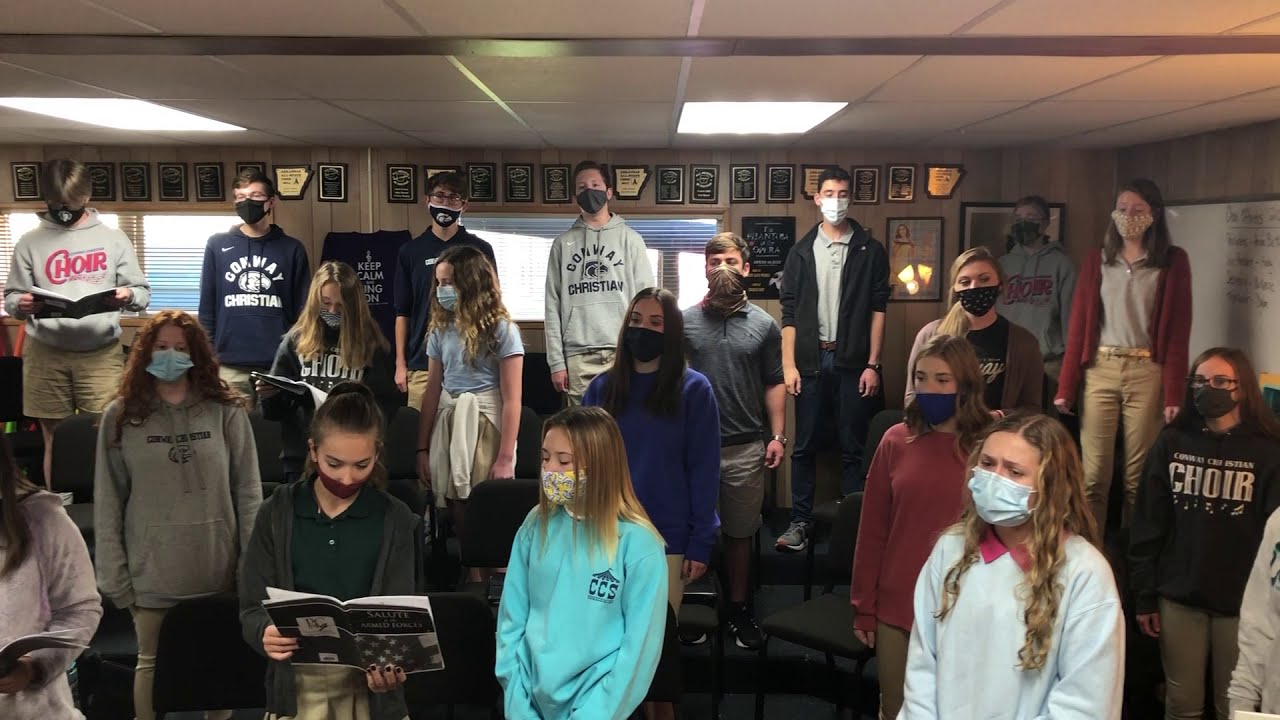Conway Christian Choir Honors Veterans 2020