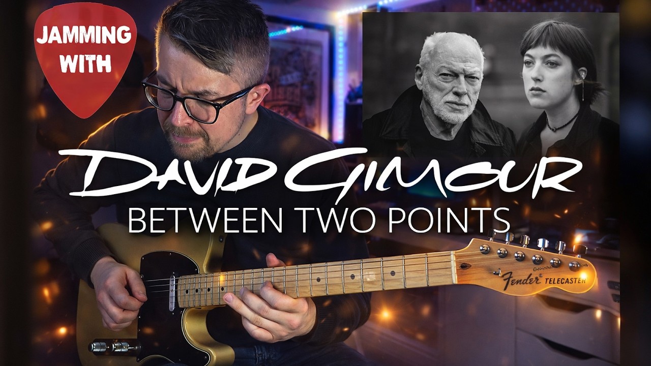 Jamming with: David Gilmour  - Between Two Points (Tour Rehearsal) @NickHallGuitarist