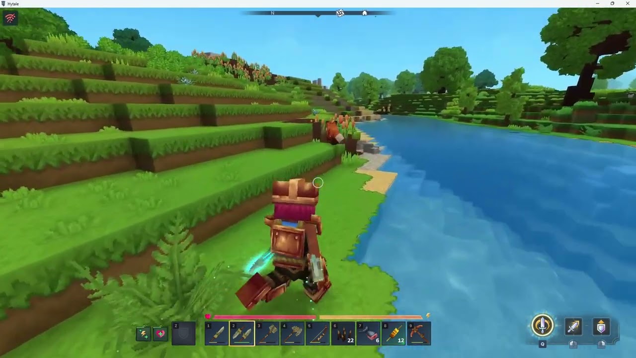 HYTALE ataque especial DAGAS gameplay español