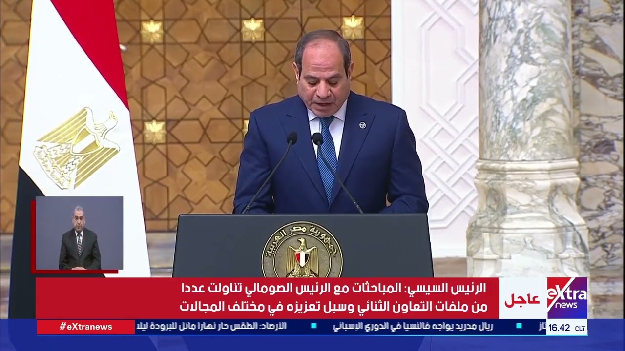 الرئيس السيسي يحذر من خطوات قد تأتي على حساب سيادة الدول باعتبارها انتهاكا لميثاق الأمم المتحدة