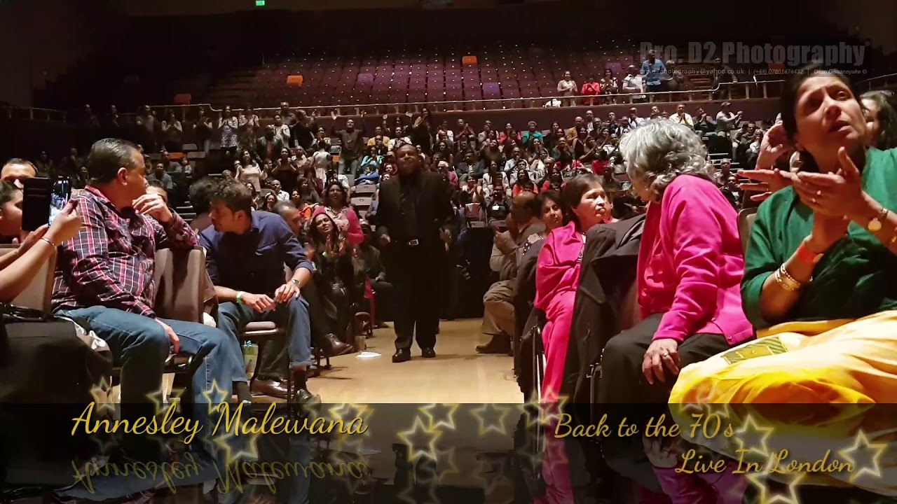 Back to the 70's  Live in London. (Annesley Malewana)