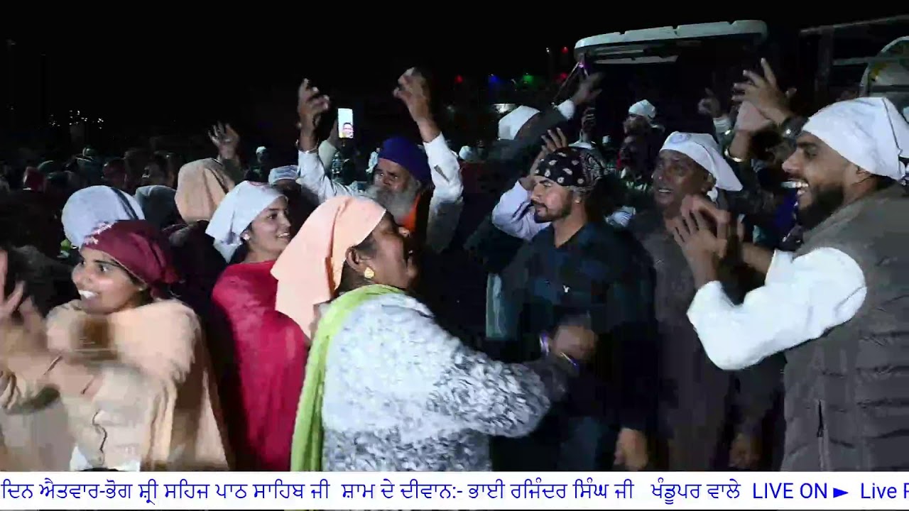 Live Nagar Kirtan Shri Guru Ravi Dass Ji at Panshanta By Lamba Studio Kathar M9876080217