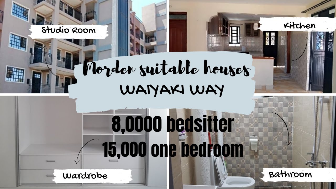CHEAPEST MORDERN BEDSITTERS AND ONE BEDROOM APARTMENT ALONG WAIYAKI WAY (8K-15K) || HOUSEHUNTING
