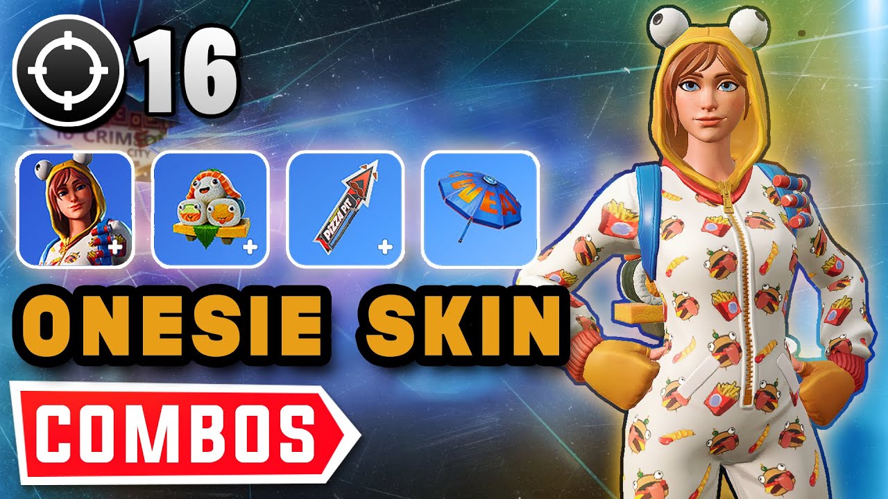 Best *ONESIE* Skin COMBOS with Gameplay