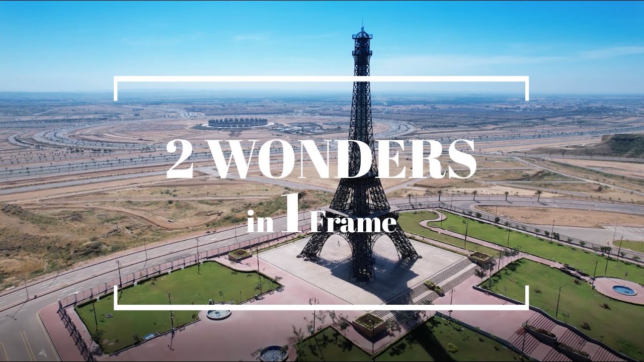 2 Wonders in 1 Frame | Bahria Town Karachi