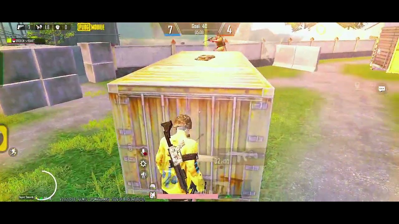 Pal pal 1v1 m4 fight PUBG mobile 