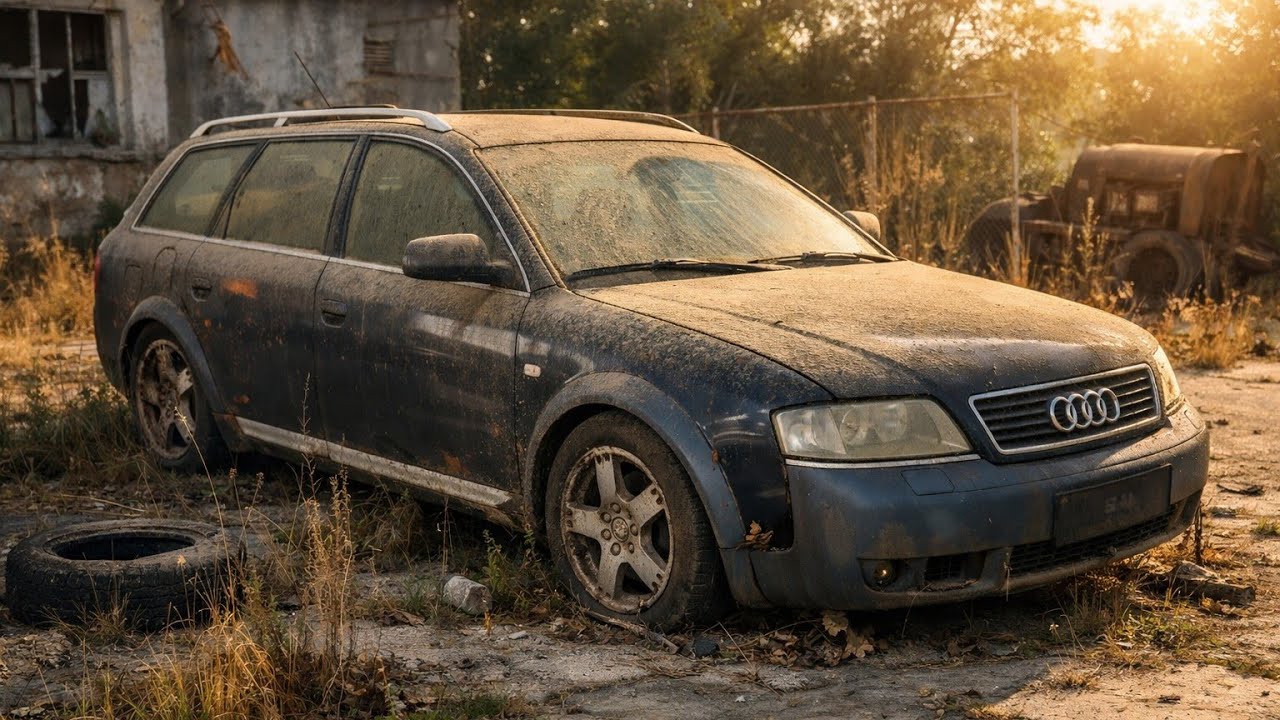Abandoned Car Restoration Audi Allroad Quattaro 2005 | Full Rebuilding 
