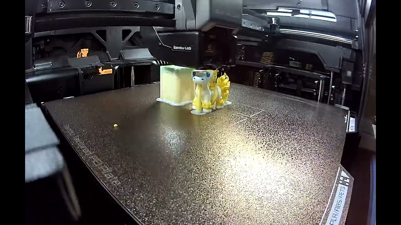 CNY Fire Horse Timelapse print (Bambu H2C)