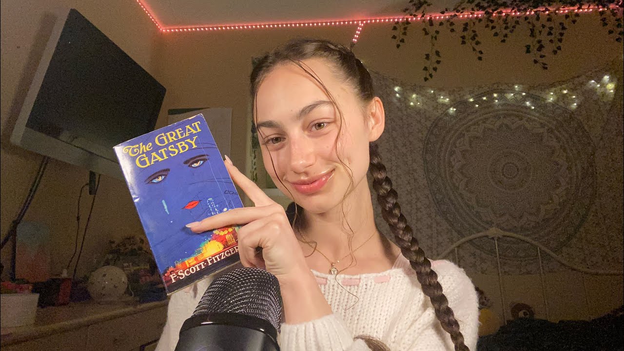 asmr reading you to sleep + rain !!!