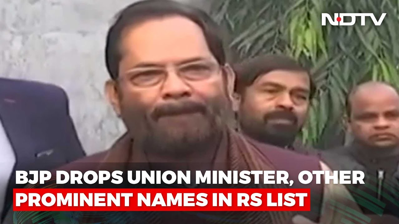 BJP Drops Union Minister, Other Prominent Names In Rajya Sabha List