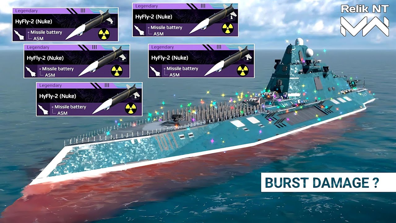 Buffed Hampshire With 5x HyFly-2 Nuke☢️ | One Mistake Game Over ☠️ Modern Warships 