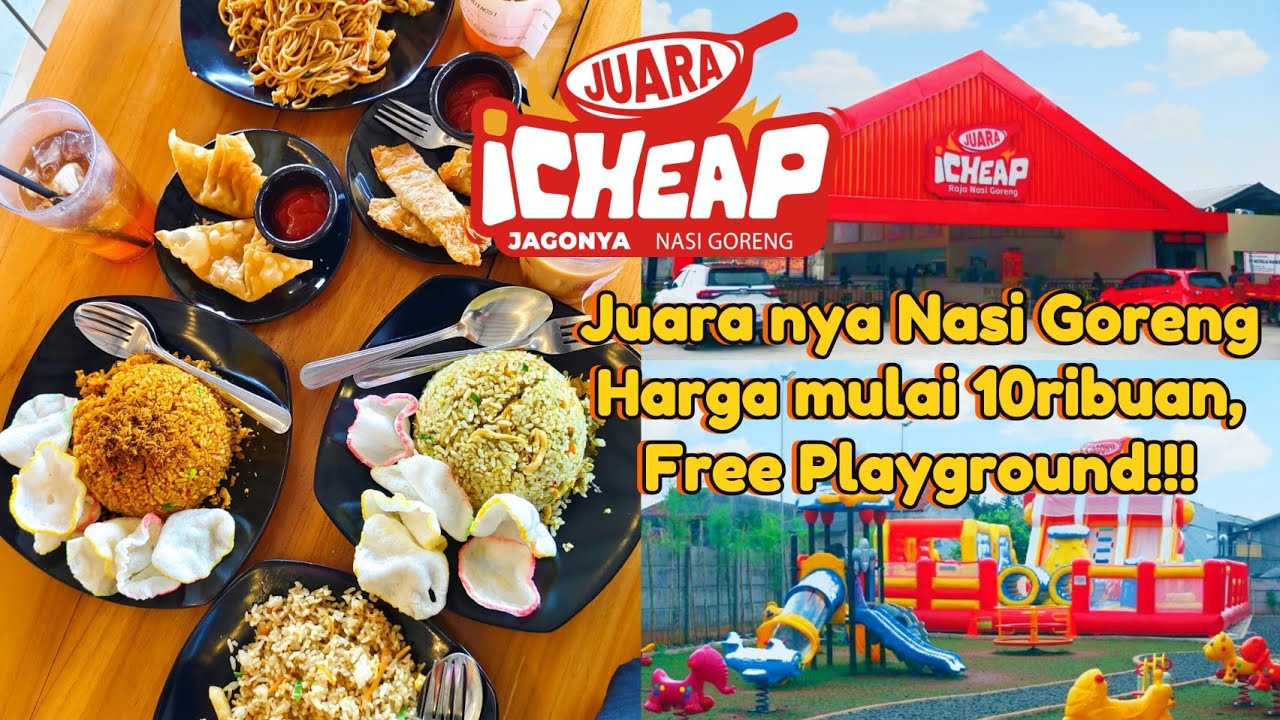 JUARA ICHEAP || Juara nya Nasi Goreng MURAH !!!