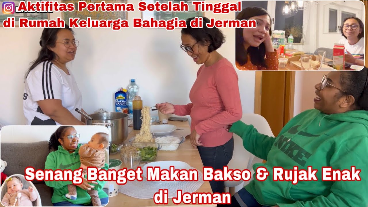 MAKAN BAKSO DAN RUJAK BUAH ENAK BANGET