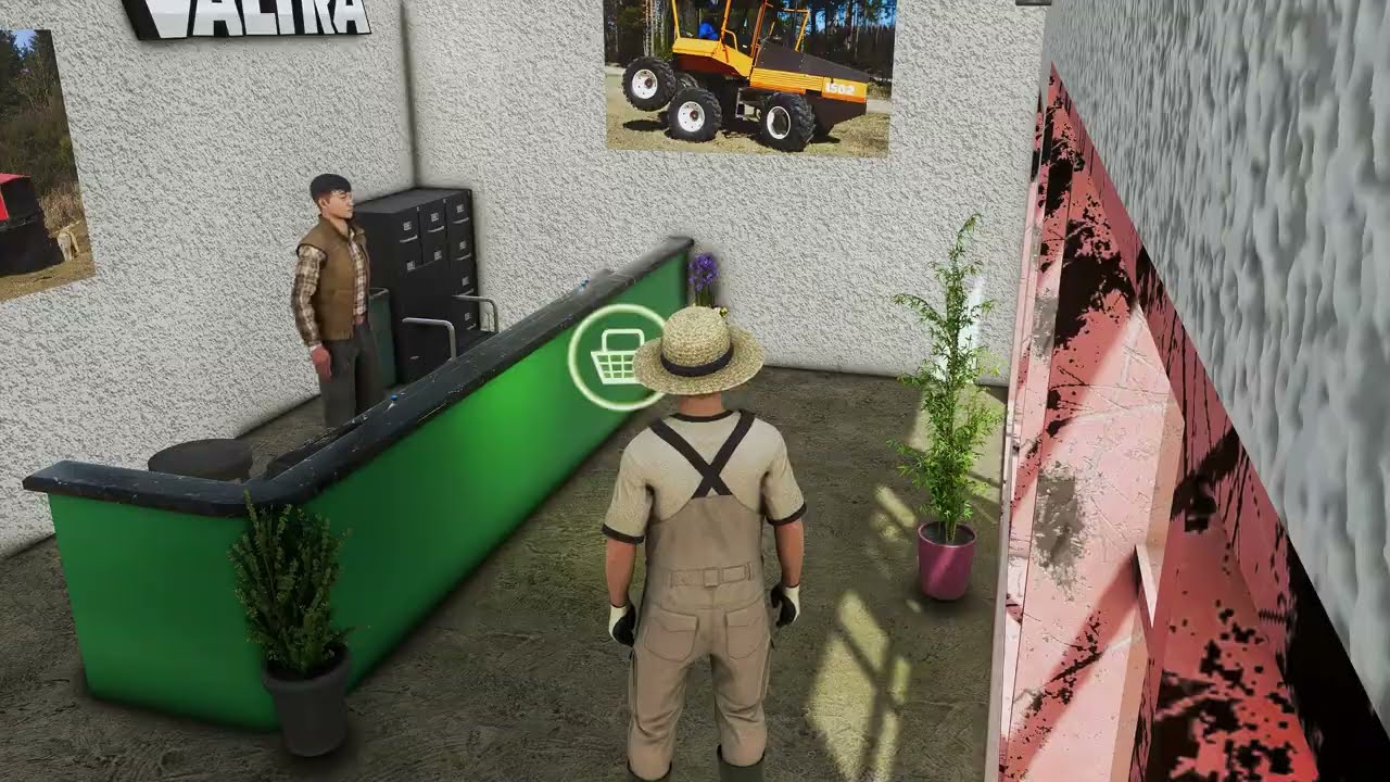 🚜[파밍시뮬레이터25,FS25] (IR) 농사의 시작, 기본적인 농기계 구입하기