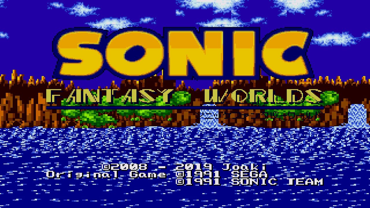 Sonic Fantasy Worlds (Final Release) :: 100% Full Game Playthrough (1080p/60fps)