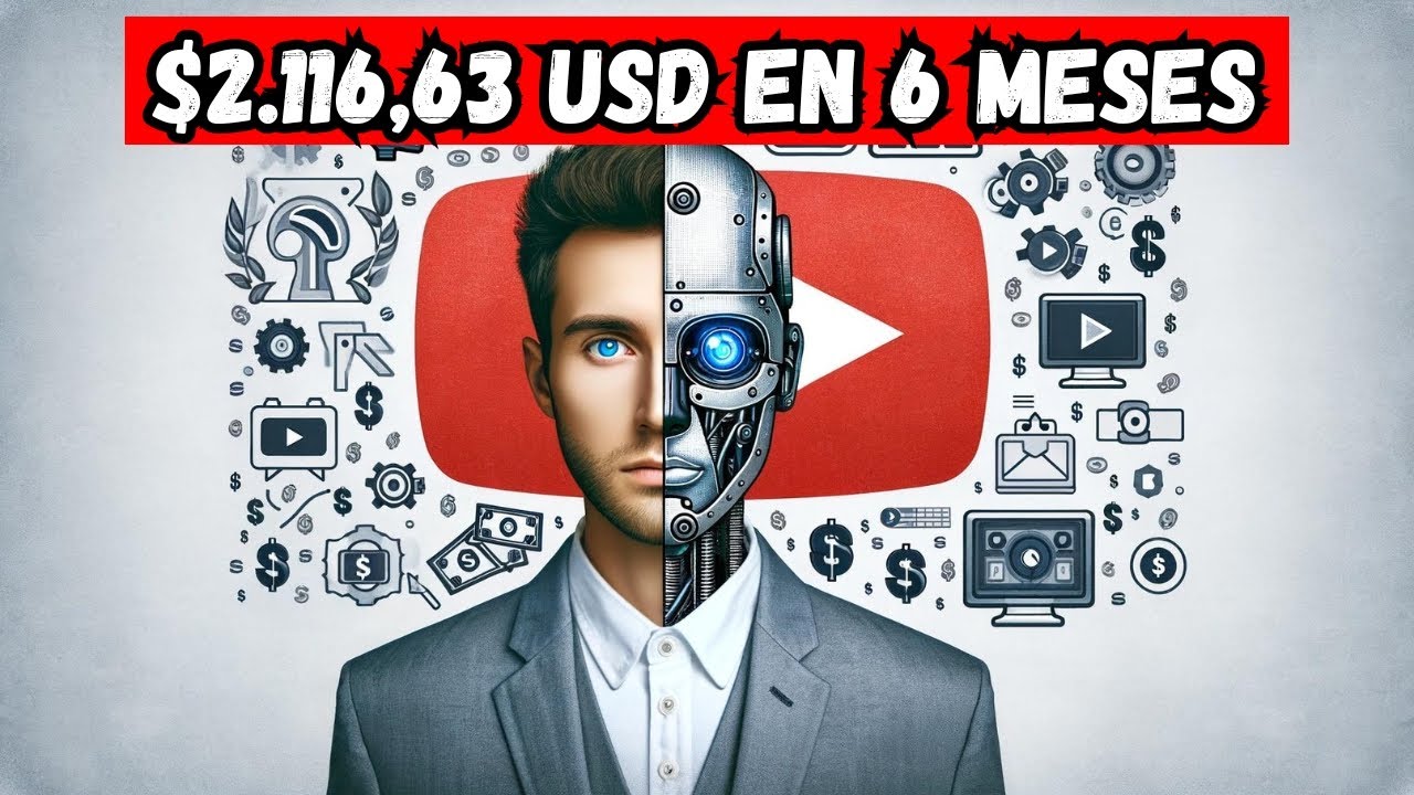 🔴 Como GANAR DINERO con Inteligencia Artificial y Canales de Youtube [2024]