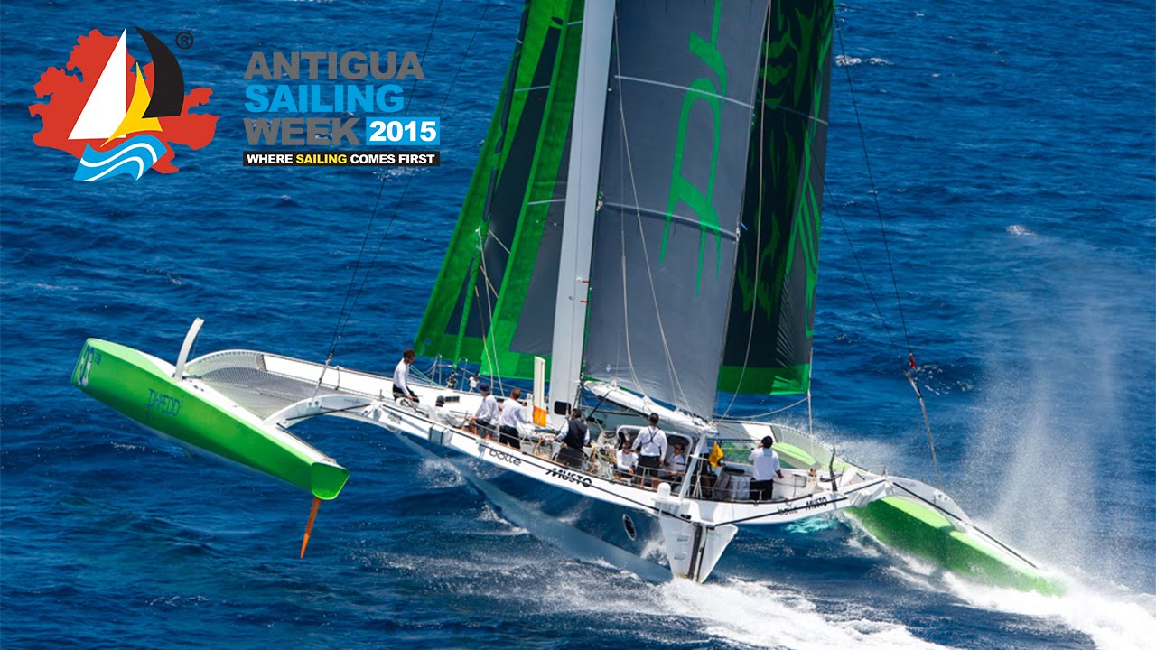 Antigua Sailing Week 2015 - Pearns Point Round Antigua Race Phaedo^3 Sets New Race Record