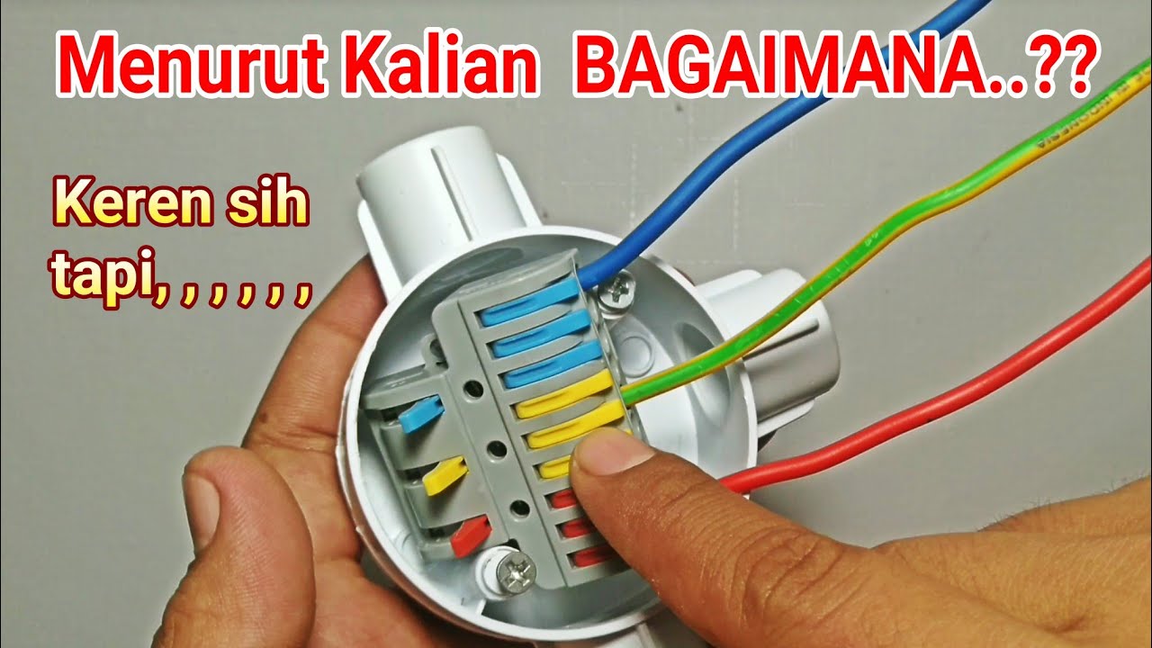 NYOBAIN..!! KONEKTOR/SAMBUNGAN KABEL LISTRIK YANG DIJUAL DI ONLINE SHOP