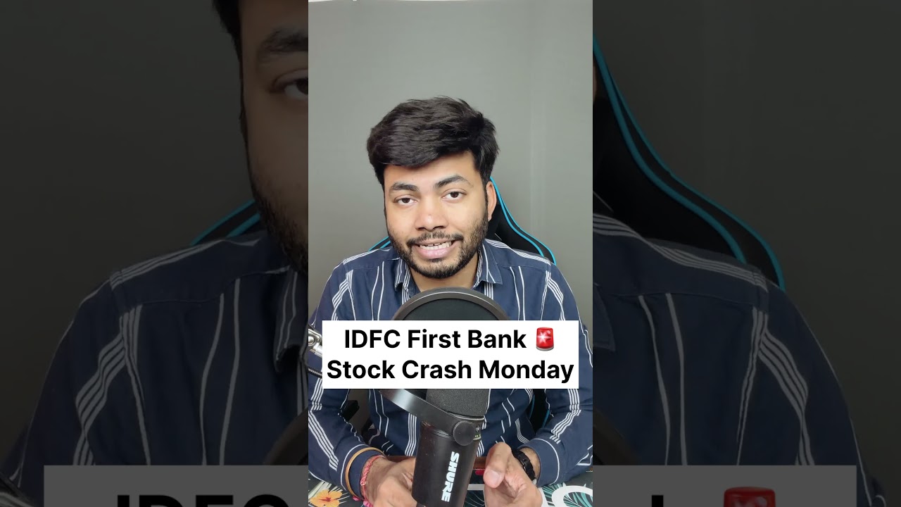IDFC Bank Share Crash | Negative News