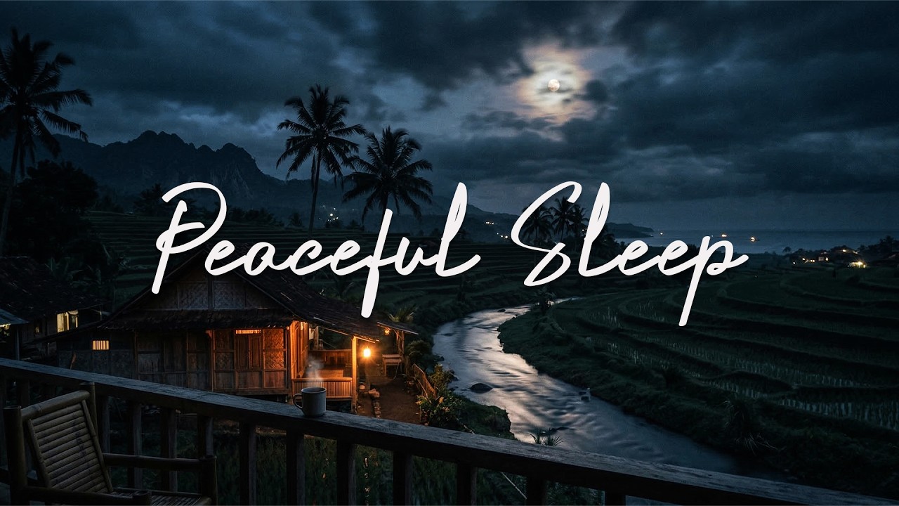 Peaceful Sleep • Relaxing Music for Deep Sleep & Overthinking Relief (3 Hours)