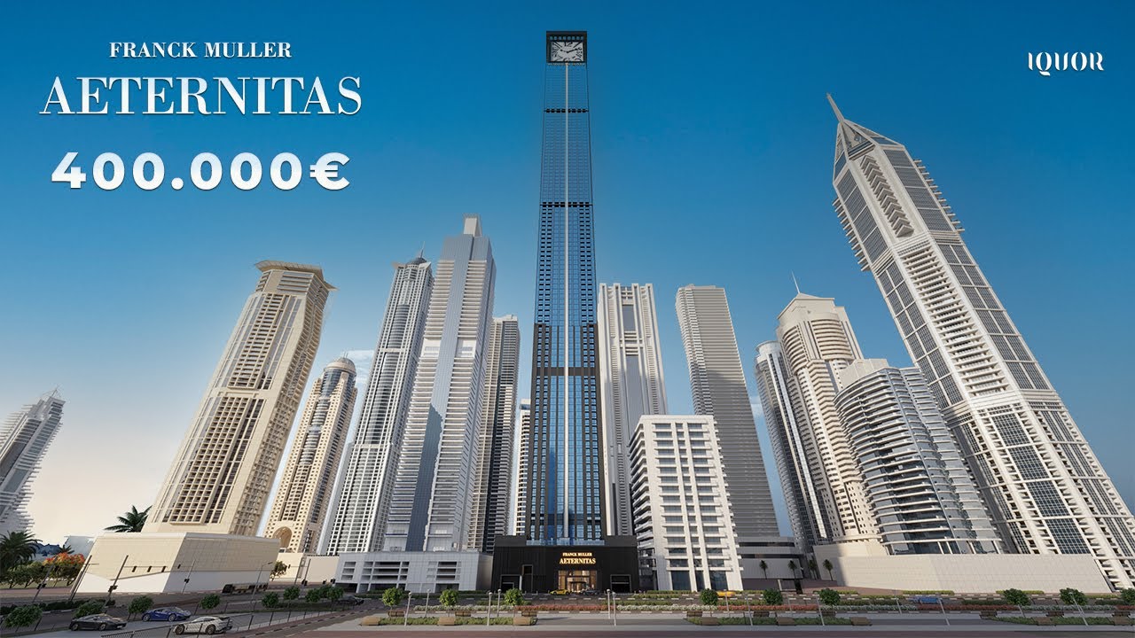 La nuova torre di Dubai Marina: Svelata la Franck Muller Tower
