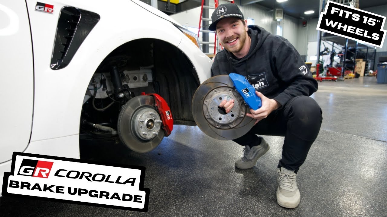 Yaris RC brake conversion kit for GR Corolla (Fits 15in Wheels)