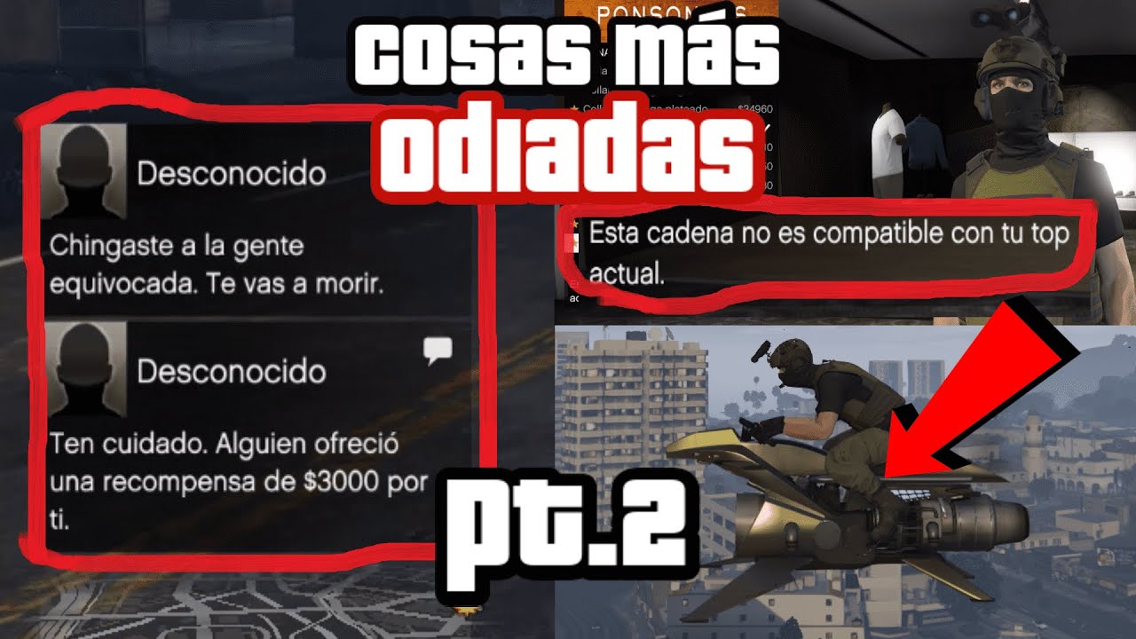 Cosas que TODOS ODIAMOS de GTA Online! Parte 2
