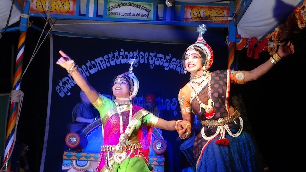 Yakshagana -- Tulu - Chandrahasa - 8 - Hebri - Kadaba - Mahesh - Ammunje
