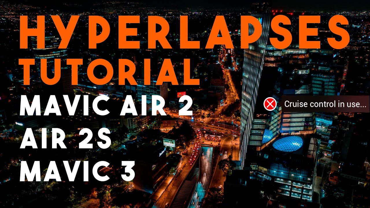 Hyperlapses Espectaculares con una Función Muy Poco Utilizada - Tutorial Drones DJI