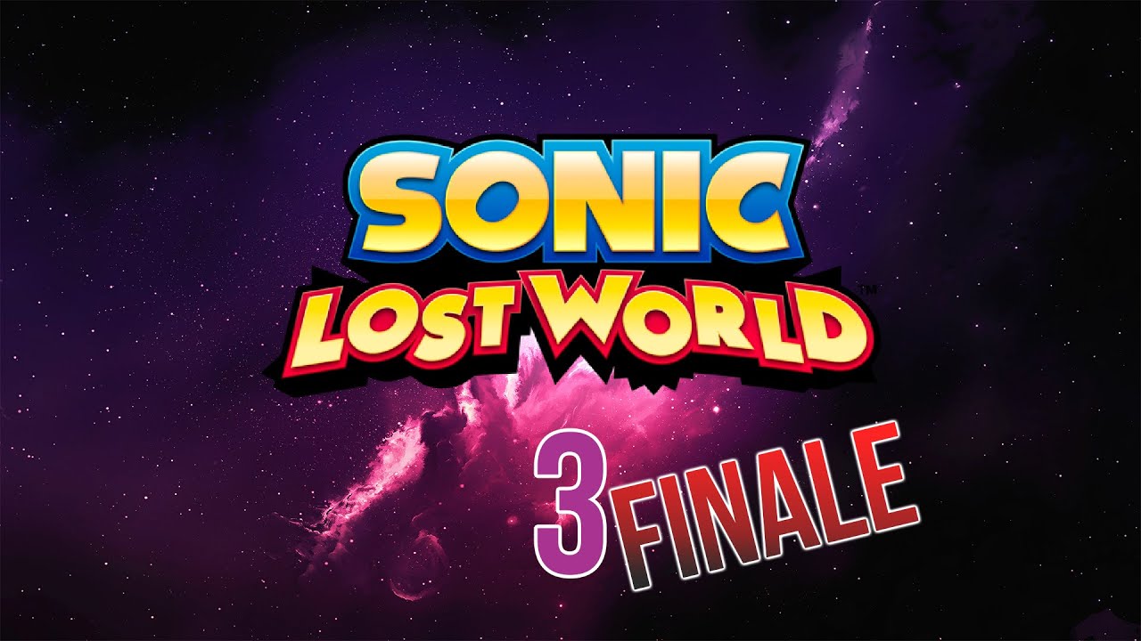 Ryan Plays Sonic Lost World (BLIND!!) - Part 3 [FINALE]