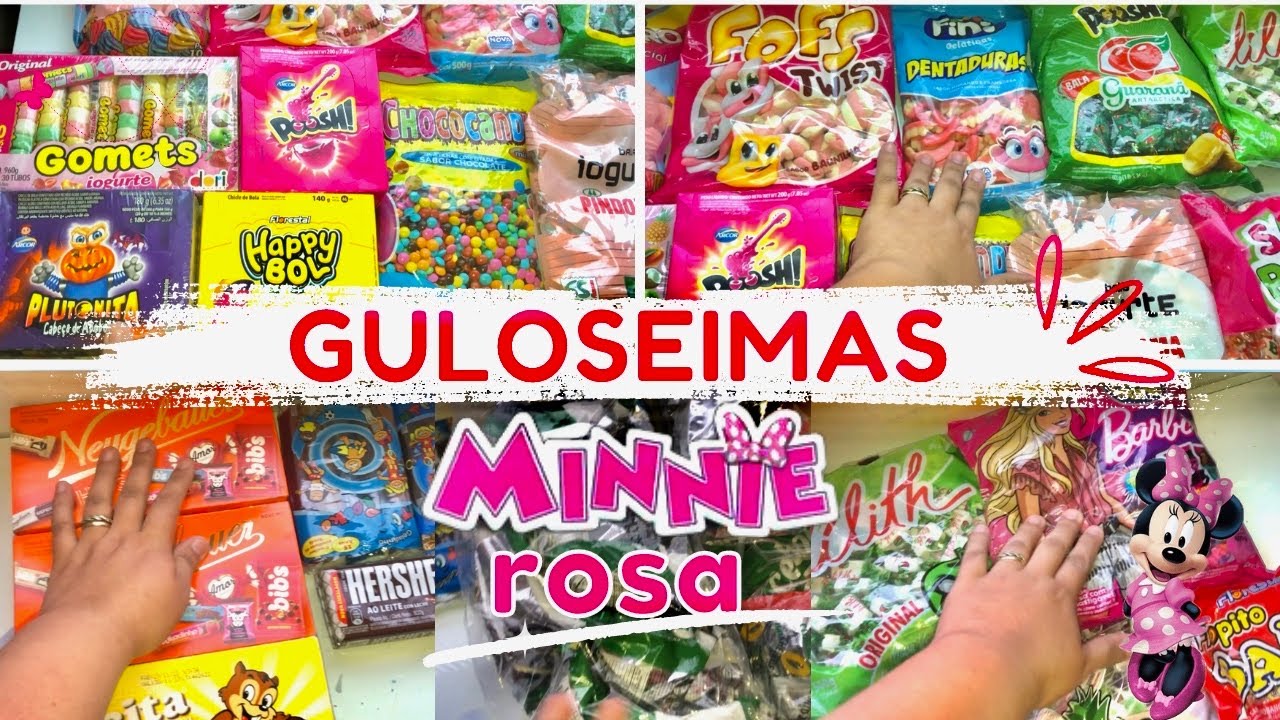 GULOSEIMAS DA FESTA | PREPARATIVOS MINNIE ROSA P.2 | 1 ano da Ana Livia
